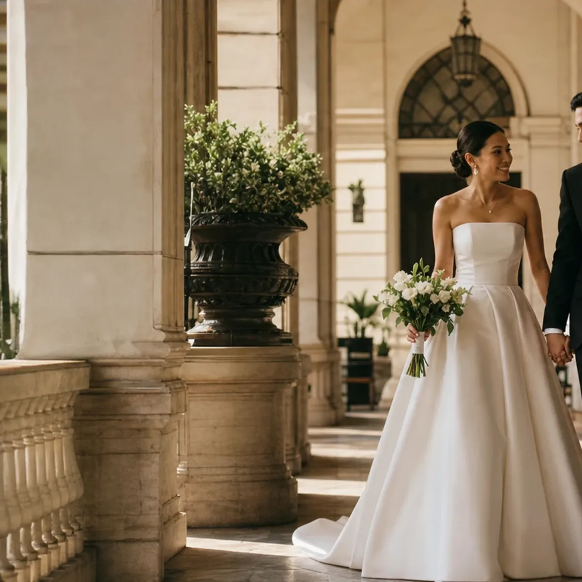 Isabella and Mateo, editorial wedding photograph 4